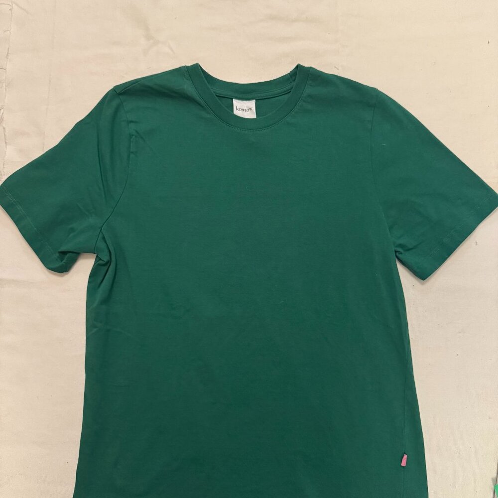 Kow Tow green crew neck t-shirt
